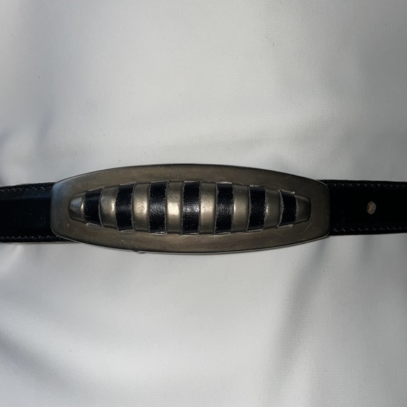 Vintage Karen Callan Leather Belt - Picture 2 of 9